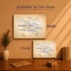 Winchester rifle patent canvas print - Made in USA, family-owned workshop print
