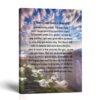 If Tears Could Build a Stairway canvas print by Crossroads Home Decor