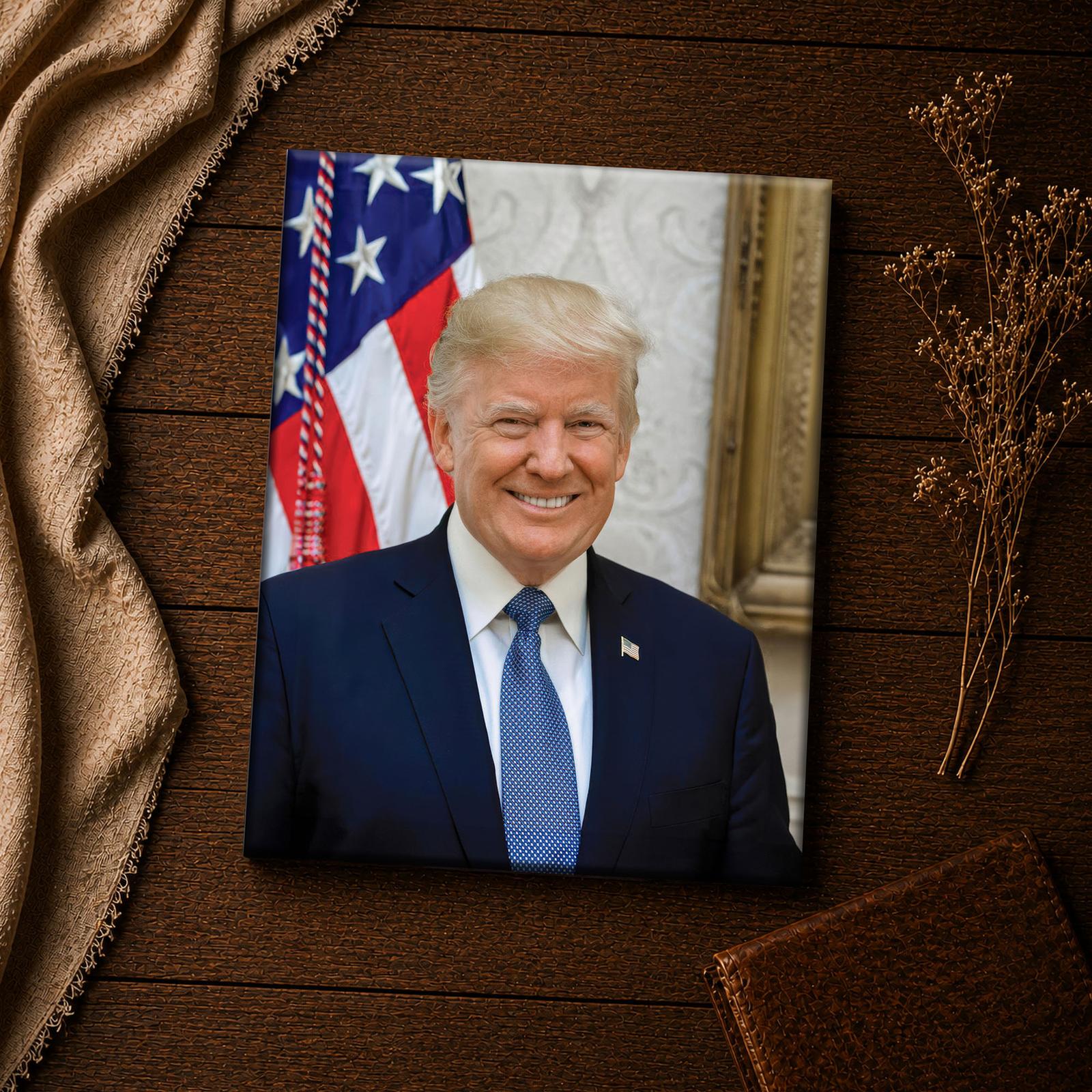 Official Presidential Portrait canvas print - patriotic inspirational wall art