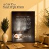 Special friend gift - canvas print for the friend who gets you