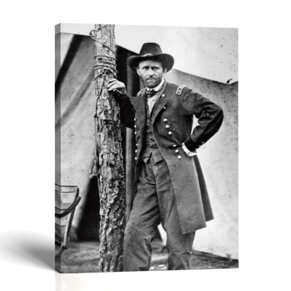 Ulysses S. Grant canvas print - Cold Harbor Portrait by Crossroads Home Decor