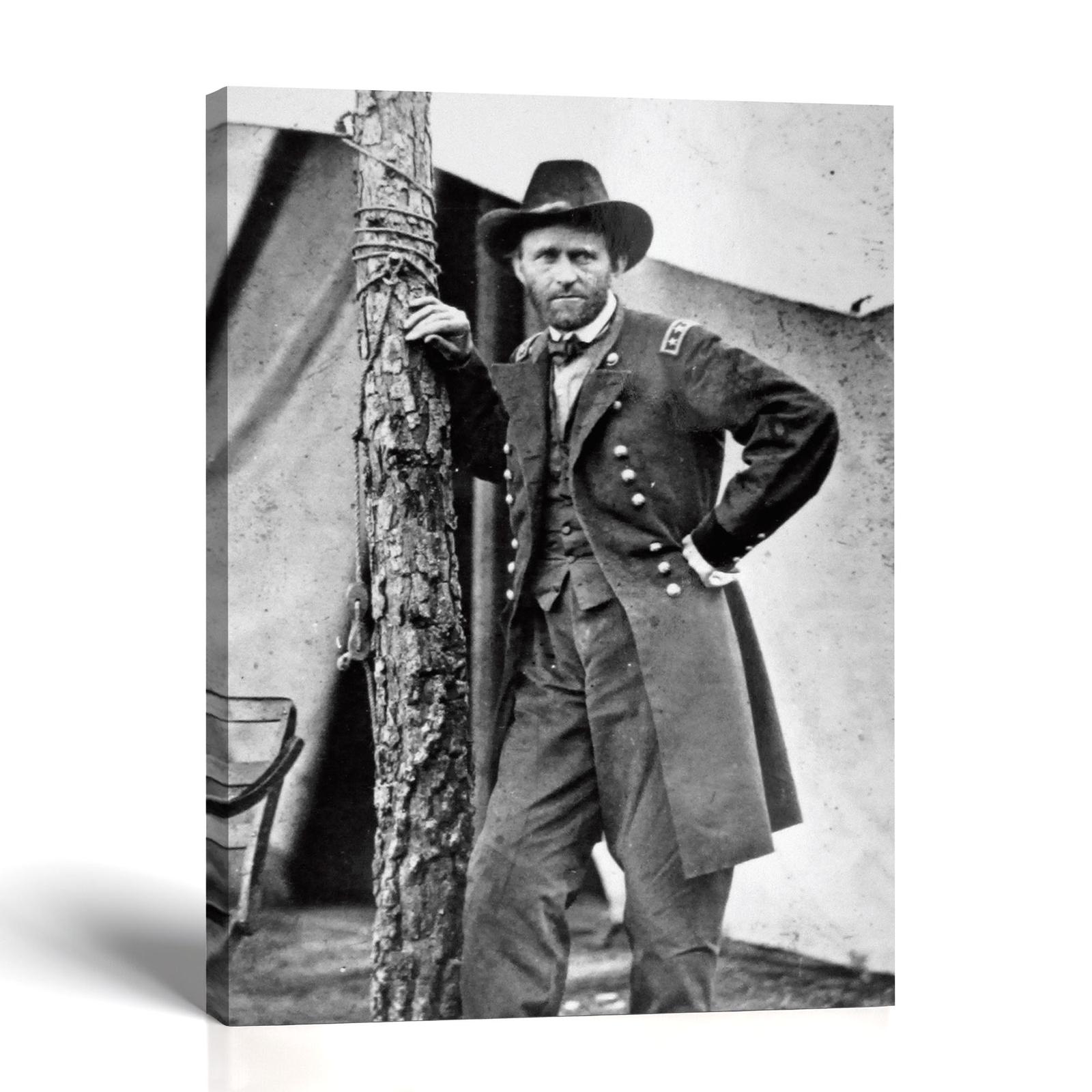 Ulysses S. Grant canvas print - Cold Harbor Portrait by Crossroads Home Decor