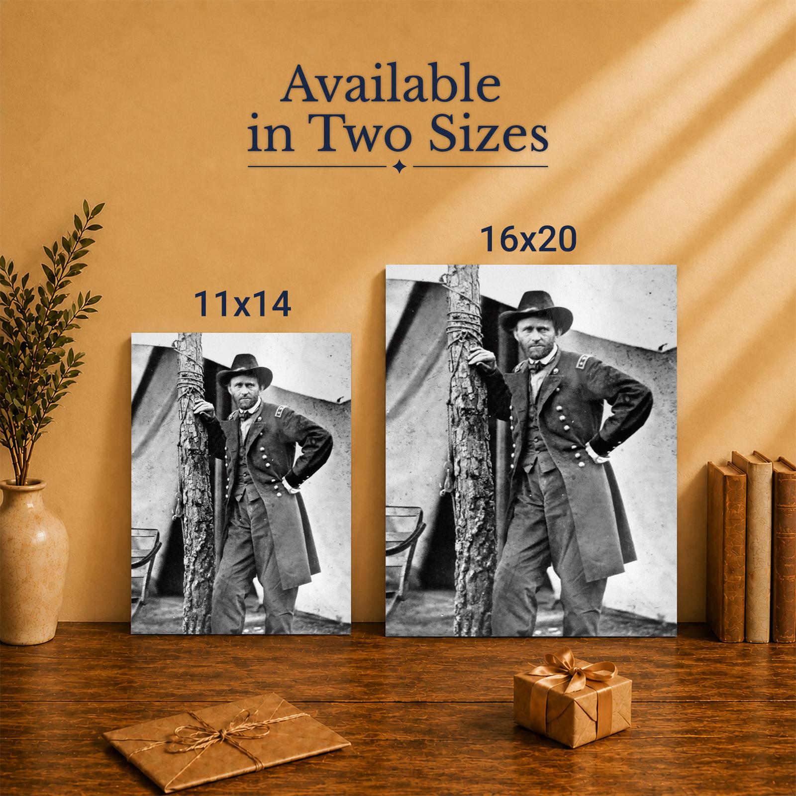 Ulysses S. Grant canvas print - Made in USA family-owned patriotic wall art