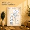 1937 studio camera patent print - gift for cinematographers and film historians