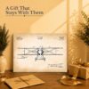 1929 staggered biplane patent print - gift for aviation enthusiasts and private pilots