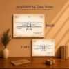1929 biplane blueprint wall art - Made in USA family-owned