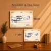 Vintage cabin airplane canvas print - Made in USA, family-owned wall art