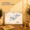 Amphibian aircraft patent print gift for the pilot or aviation fan in your life