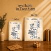C2384C-5 Milling machine patent print - Made in USA family-owned machinist wall art