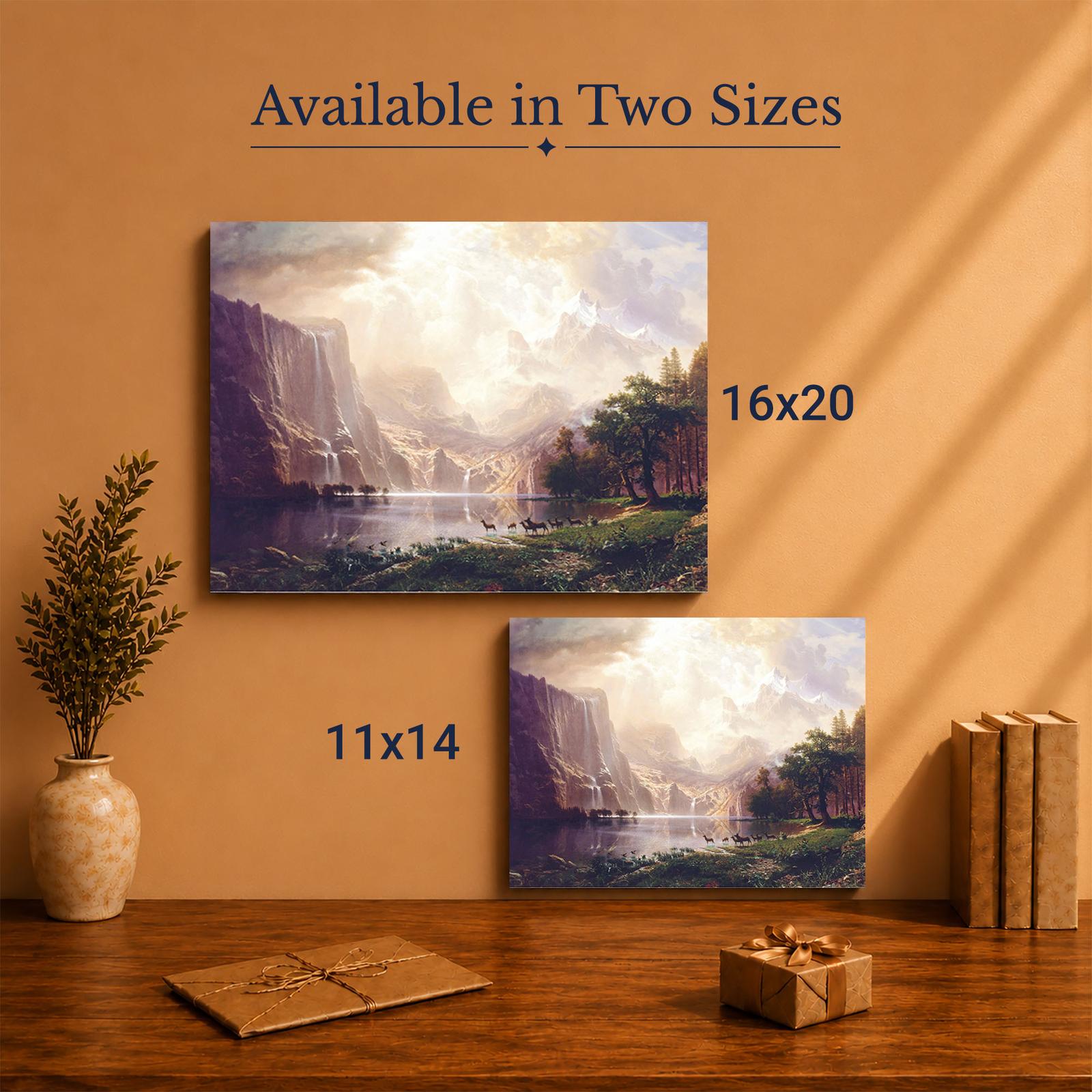 Sierra Nevada wall art canvas - Made in USA family-owned print