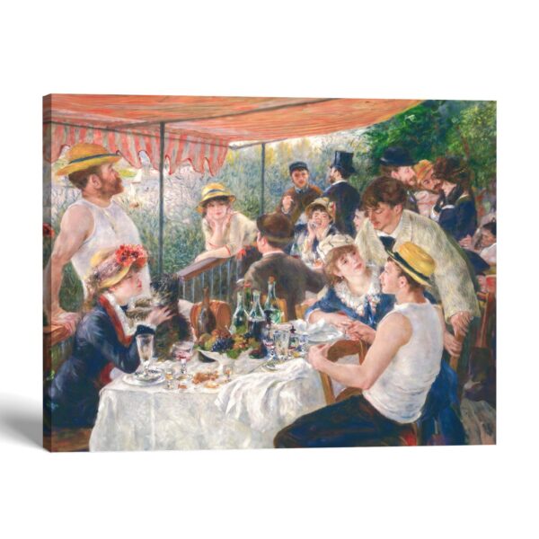 Luncheon of the Boating Party canvas print by Renoir - Crossroads Home Decor