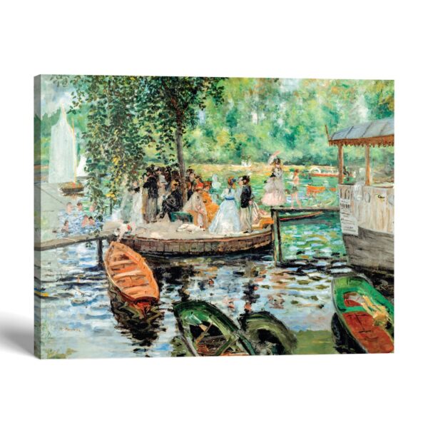 La Grenouillere canvas print by Renoir - Crossroads Home Decor