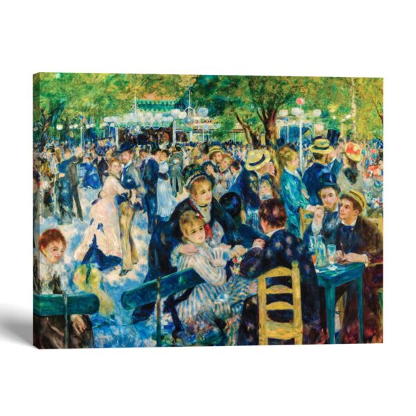 Dance at Le Moulin de la Galette canvas print by Renoir - Crossroads Home Decor