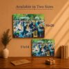 Dance at Le Moulin de la Galette canvas print - made in the USA in our family-owned workshop