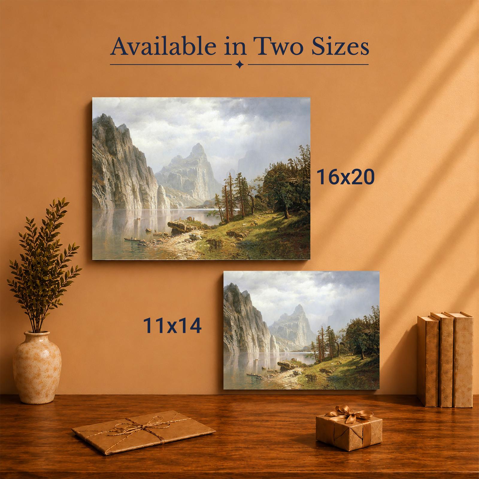 Merced River, Yosemite Valley canvas print - made in the USA in our family-owned workshop