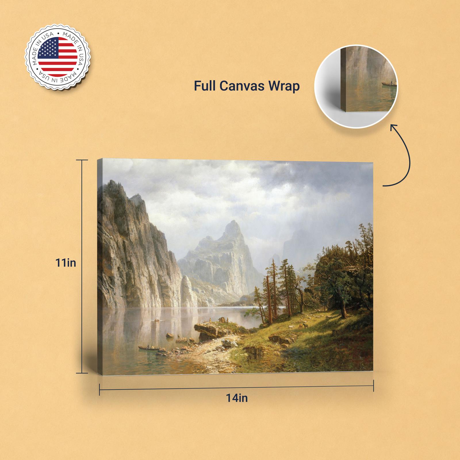 Merced River, Yosemite Valley canvas print - gallery-wrapped and floating frame styles