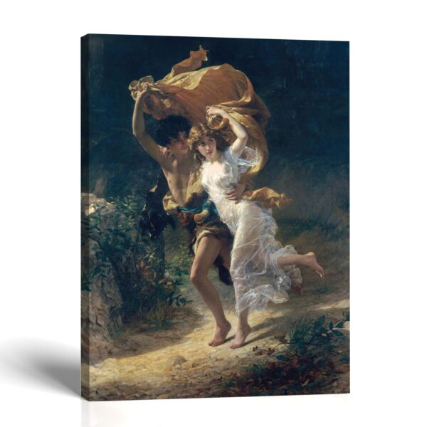 The Storm canvas print by Pierre Auguste Cot - Crossroads Home Decor