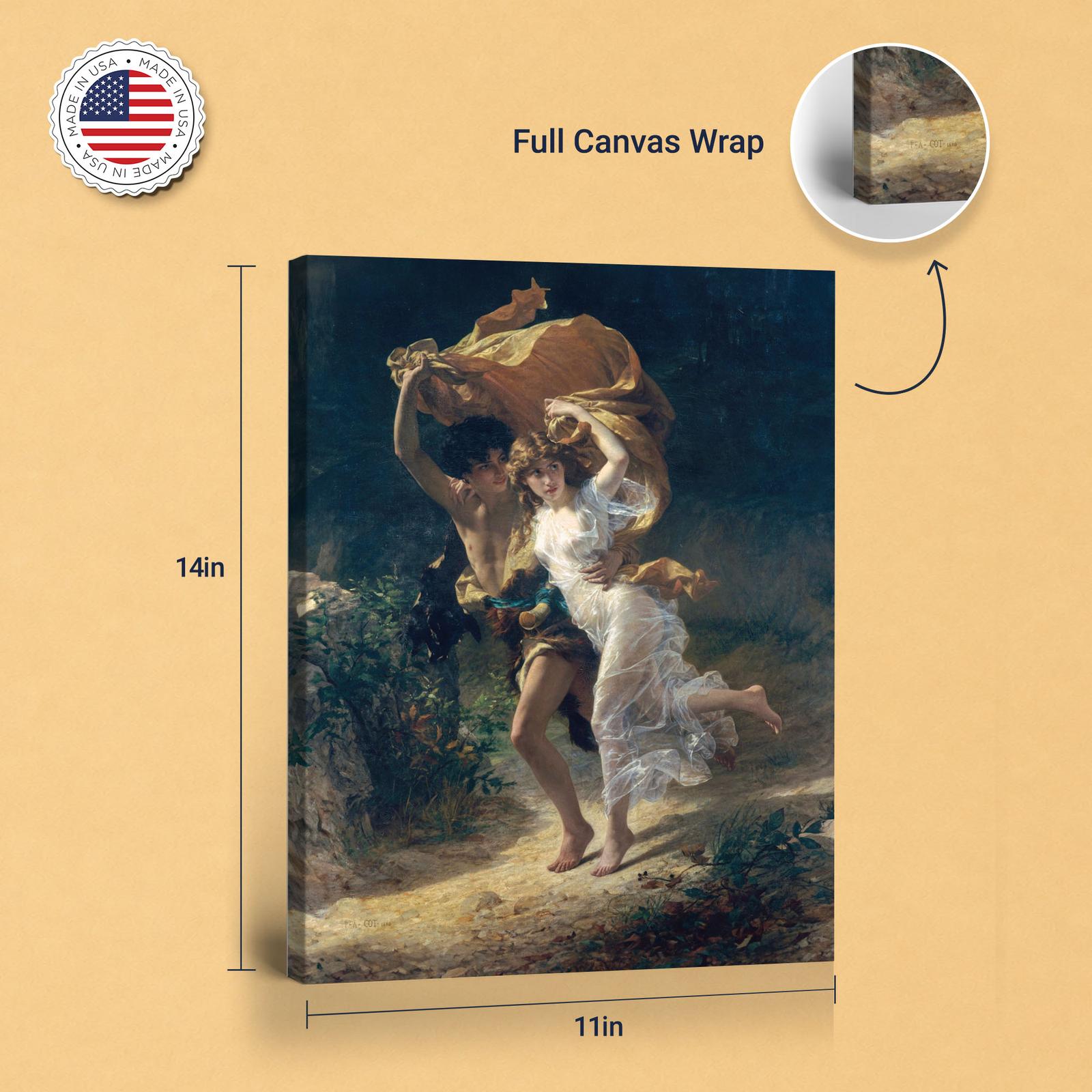 C2407C-8-11x14-1 The Storm canvas print - gallery-wrapped and floating frame styles