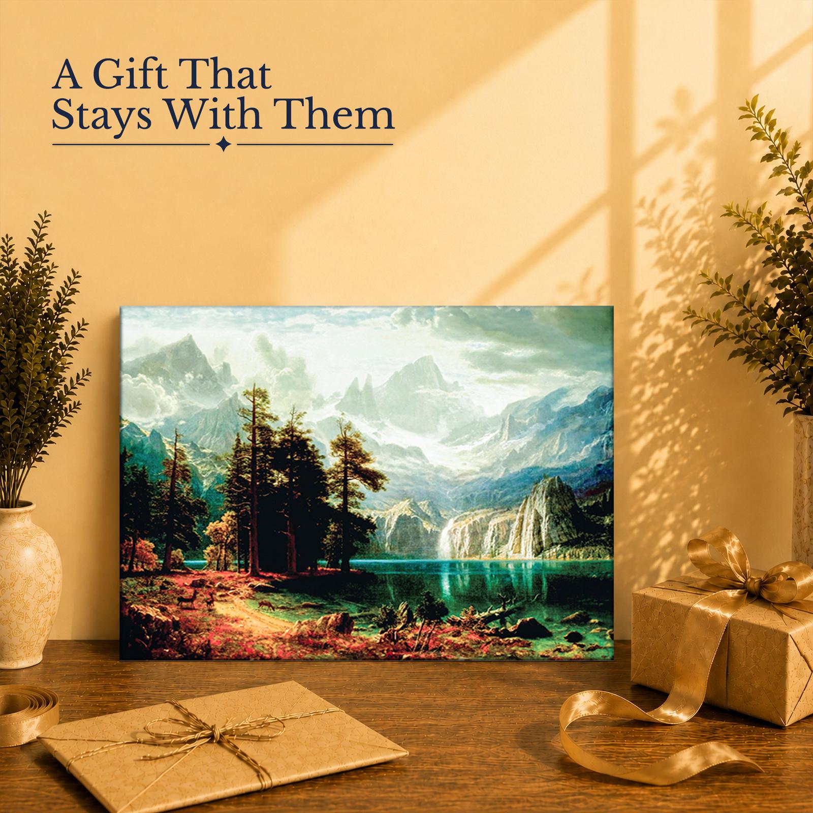 C2410C-2-11x14-1 Sierra Nevada landscape canvas print gift for a western art collector