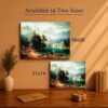 C2410C-5 Bierstadt canvas print - Made in USA family-owned landscape wall art