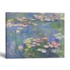 Water Lilies canvas print by Claude Monet - Crossroads Home Decor