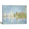 Regatta at Argenteuil canvas print by Claude Monet - Crossroads Home Decor