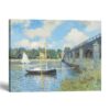 The Bridge at Argenteuil canvas print by Claude Monet - Crossroads Home Decor