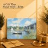 Monet canvas print - gift for Impressionist art lovers and Monet collectors