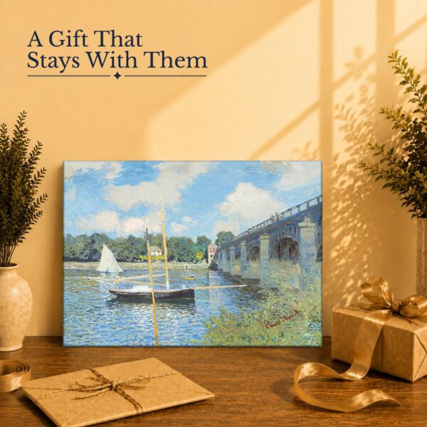Monet canvas print - gift for Impressionist art lovers and Monet collectors