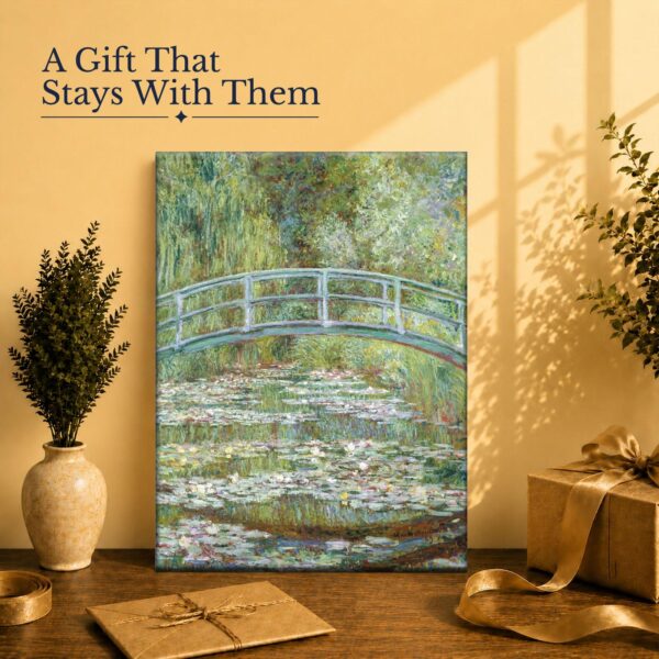 Monet canvas print - gift for Impressionist art lovers and Monet collectors