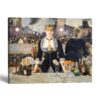 A Bar at the Folies-Bergere canvas print - Édouard Manet by Crossroads Home Decor