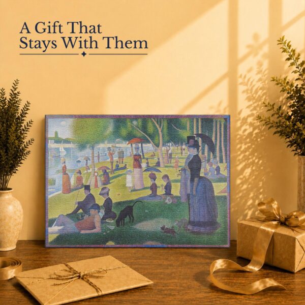 A Sunday on La Grande Jatte gift - canvas print for art lovers and Impressionism fans
