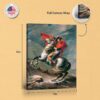 Napoleon Crossing the Alps - gallery-wrapped and floating frame canvas styles