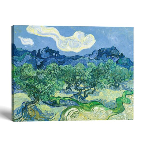 The Olive Trees canvas print - Van Gogh Wall Art by Crossroads Home Decor