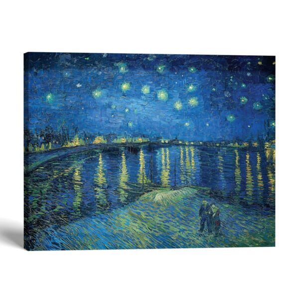 Starry Night Over the Rhone canvas print - Van Gogh Wall Art by Crossroads Home Decor