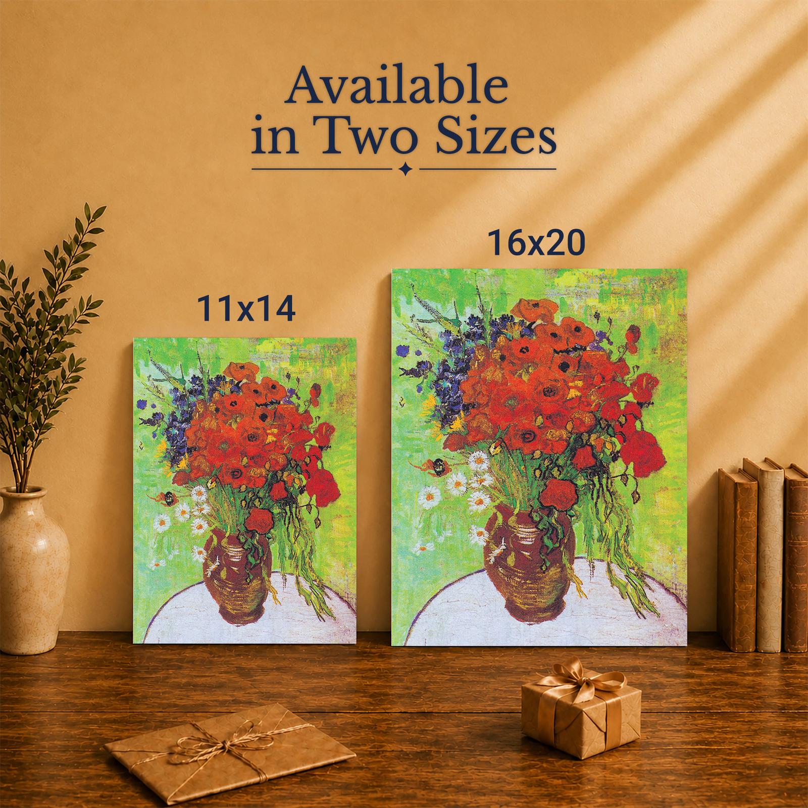 Gallery wrapped canvas - Made in USA family-owned Van Gogh wall art