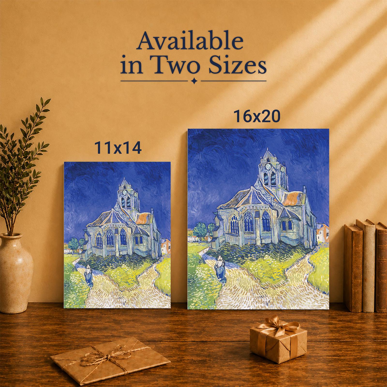 Gallery wrapped canvas - Made in USA family-owned Van Gogh wall art