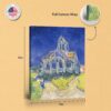 Church at Auvers canvas print - gallery wrapped and floating frame styles