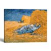 Noon Rest from Work canvas print - Van Gogh harvest wall art by Crossroads Home Decor