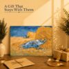 Noon Rest from Work gift - canvas print for Van Gogh and landscape art lovers