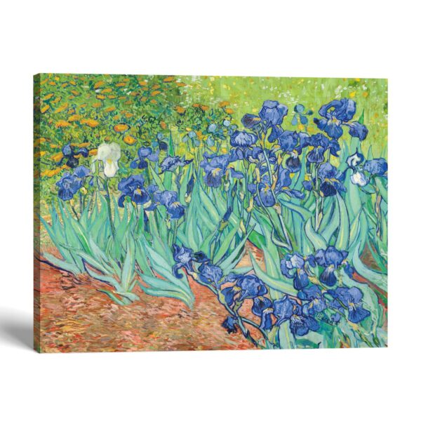 Irises canvas print - Van Gogh floral wall art by Crossroads Home Decor