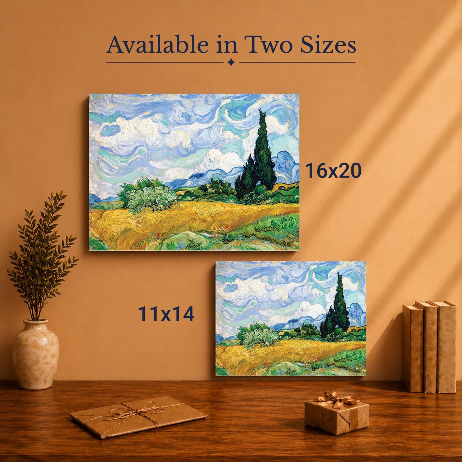 C2448C-5 Van Gogh canvas print - Made in USA family-owned wall art