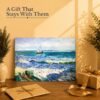 Seascape at Saintes-Maries gift - canvas print for art lovers