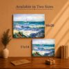 Seascape at Saintes-Maries canvas print - Made in USA family-owned fine art wall decor