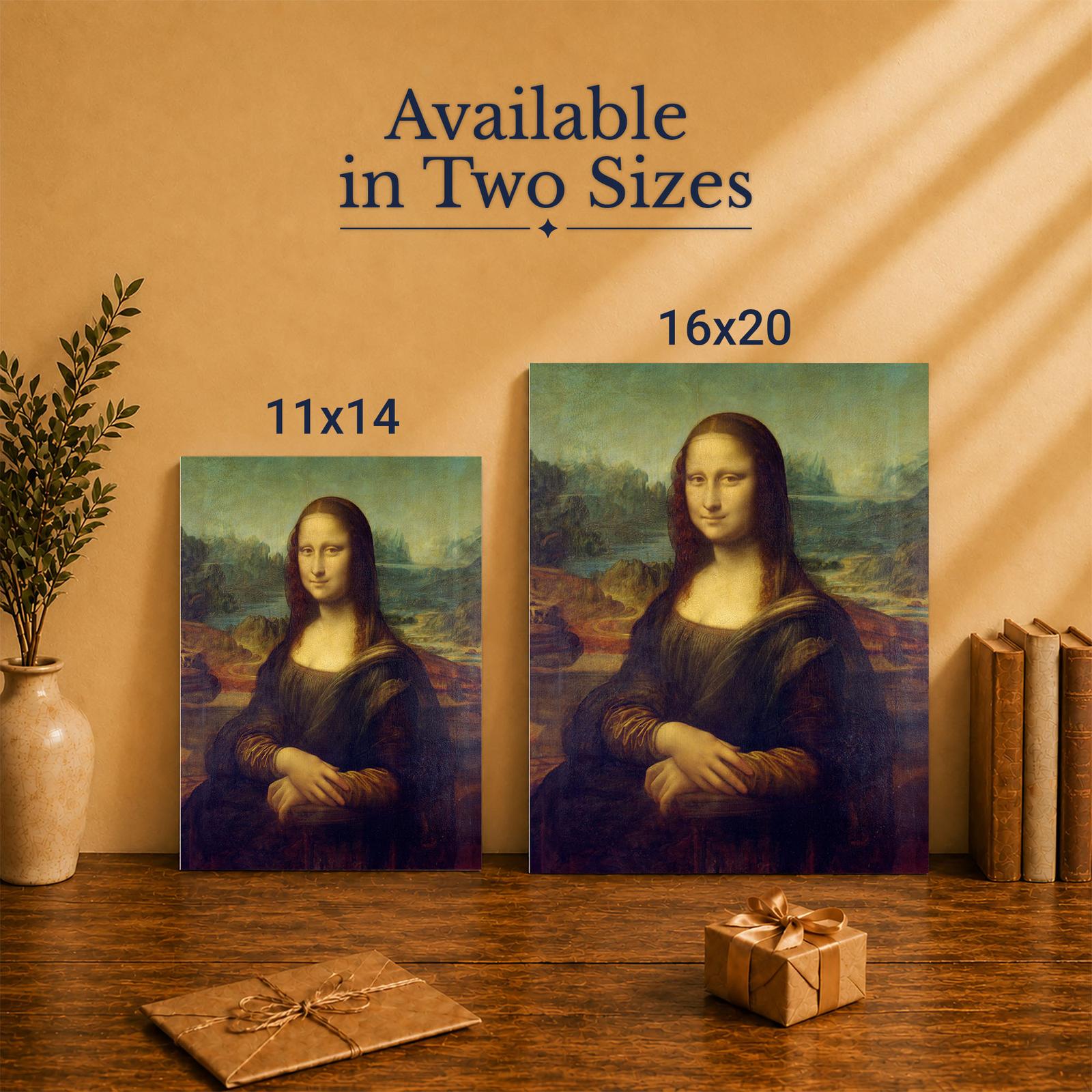 Mona Lisa canvas print - Made in USA family-owned Renaissance art