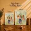Redon floral canvas print - Made in USA family-owned wall art
