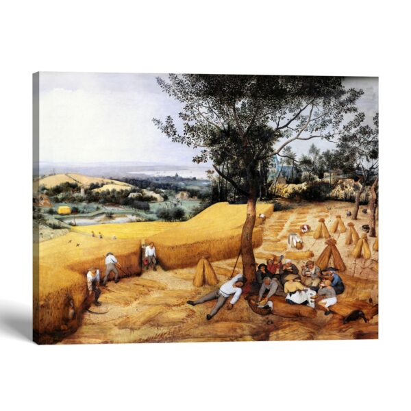 The Harvesters Bruegel canvas print - Renaissance landscape by Crossroads Home Decor