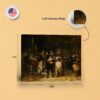 Rembrandt Night Watch canvas print - gallery wrapped and floating frame styles