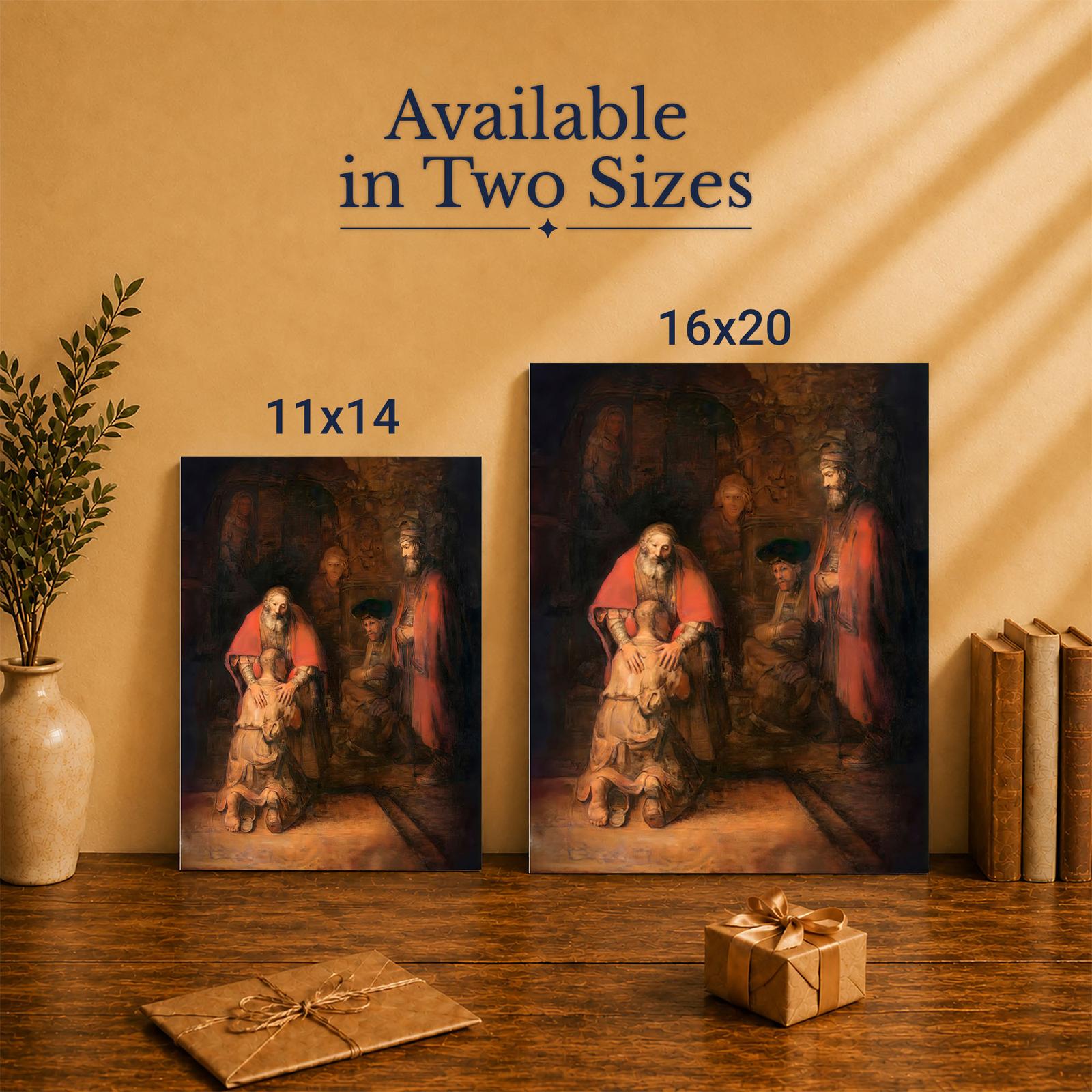 Return of the Prodigal Son canvas print - Made in USA family-owned wall art