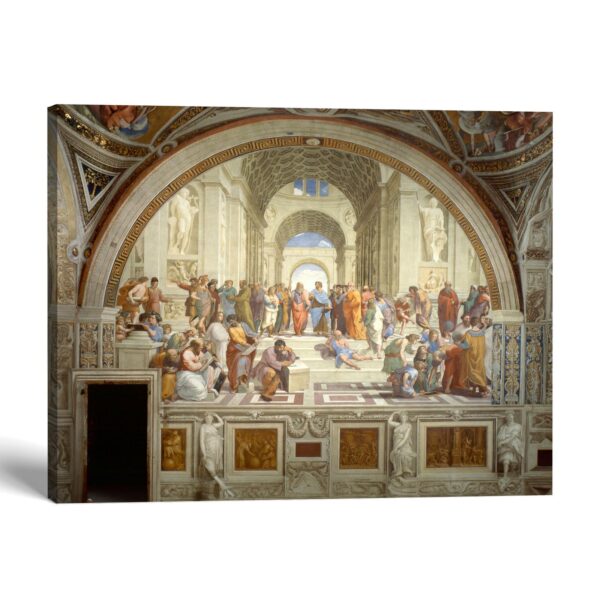 School of Athens canvas print - Raphael Renaissance fresco by Crossroads Home Decor